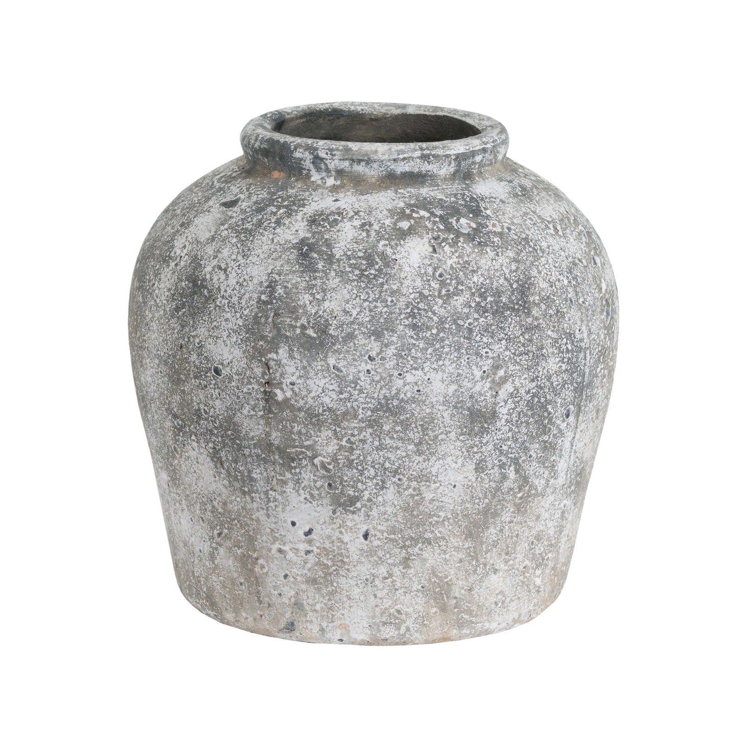 Aged Stone Ceramic Vase - BleakToSheek