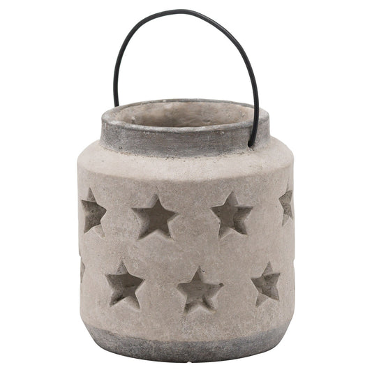 Bloomville Stone Star Lantern - BleakToSheek