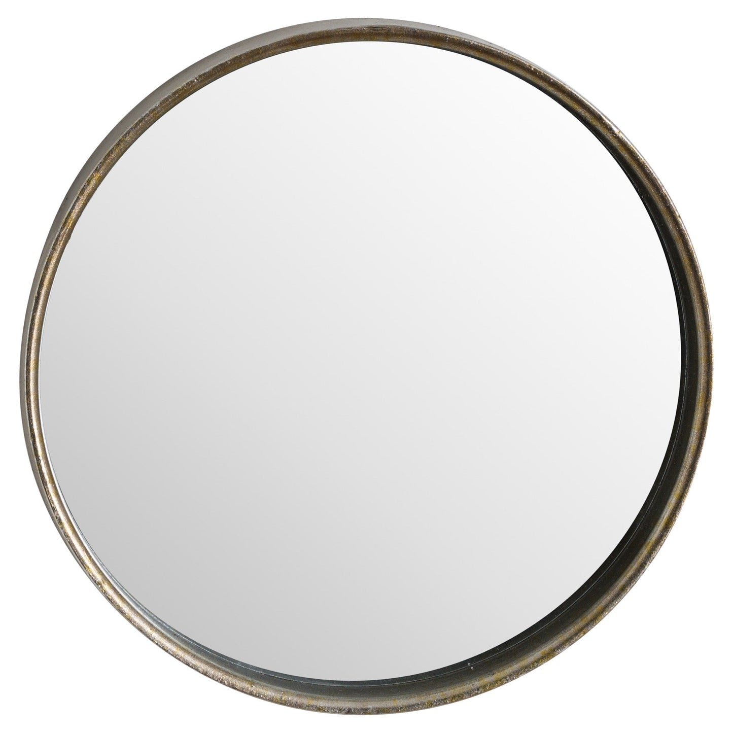 Bronze Narrow Edged Wall Mirror - BleakToSheek