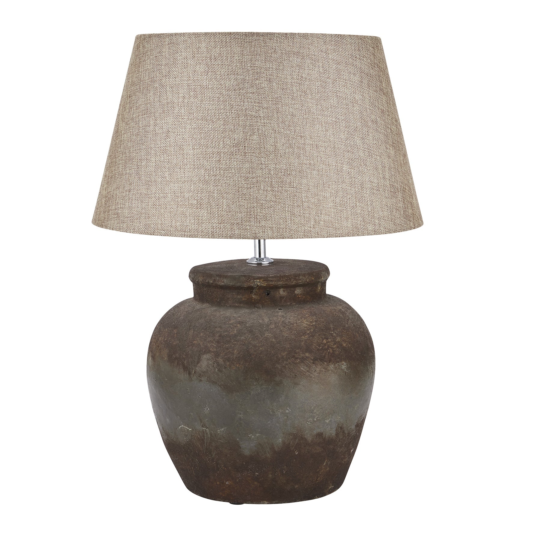 Castello Aged Stone Ceramic Table Lamp - BleakToSheek