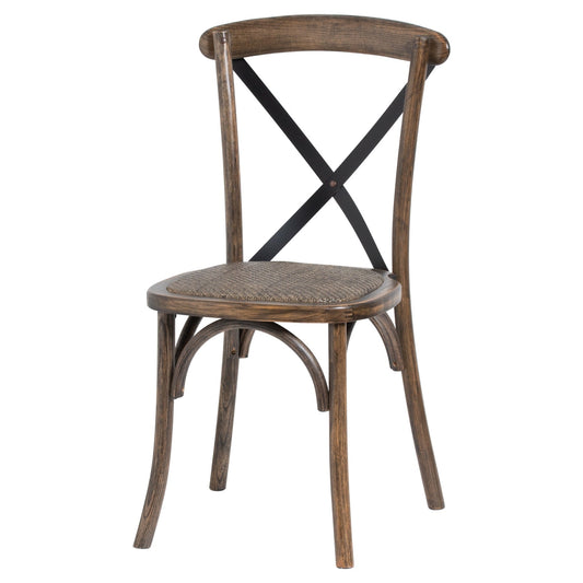 Cross Back Dining Chair - BleakToSheek