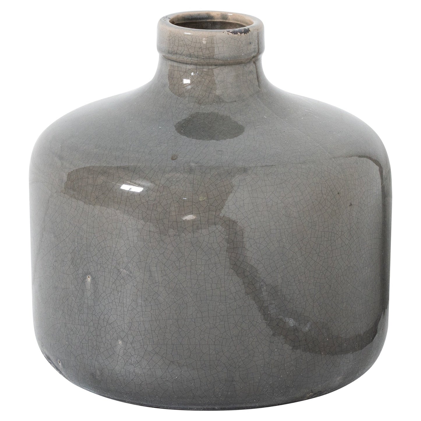 Garda Grey Glazed Chive Vase - BleakToSheek