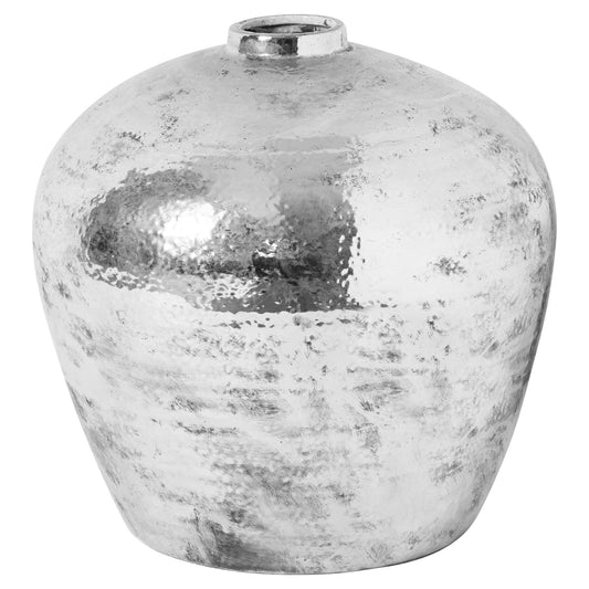 Hammered Silver Astral Vase - BleakToSheek